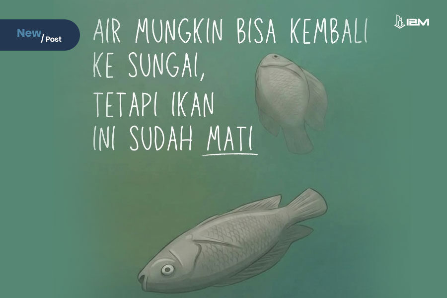 Air-Mungkin-Bisa-Kembali-ke-Sungai,-Tetapi-Ikan-Ini-Sudah-Mati